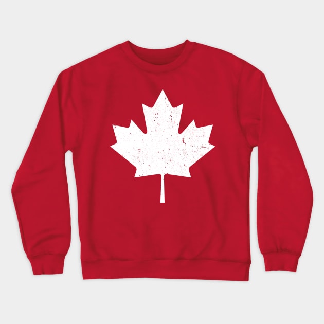 Canada Canadian Flag Maple Leaf Crewneck Sweatshirt by vladocar